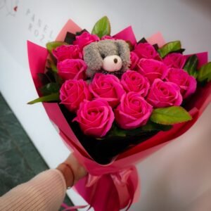 Muilo rožių širdelė